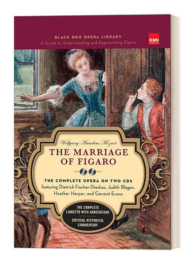费加罗的婚礼 英文原版 Marriage of Figaro Book and CD's 附CD 英文版 进口英语原版书籍