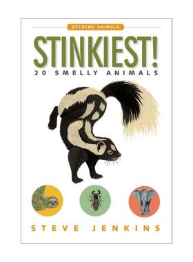 英文原版 Stinkiest! 世界上最臭的动物 为孩子创作的“动物吉尼斯纪录 ” 史蒂夫·詹金斯 英文版 进口英语原版书籍