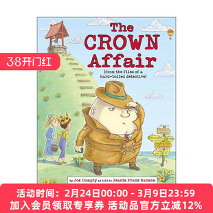 英文原版 The Crown Affair Nursery-Rhyme Mysteries 童谣之谜系列2 皇冠事件 儿童章节桥梁侦探故事书 不要告状 除非是大事作者