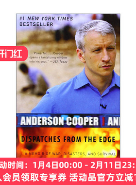 英文原版 Dispatches from the Edge 边缘信使 一部讲述战争 灾难和幸存的回忆录 安德森·库珀 英文版 进口英语原版书籍