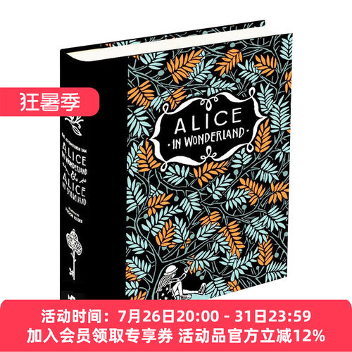 英文原版 爱丽丝梦游仙境 镜中奇遇 Alice's Adventures in Wonderland & Through the Looking Glass 精装 英文版 进口英语书籍
