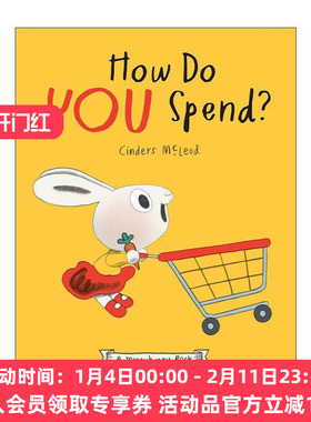 英文原版 How Do You Spend Moneybunny 如何消费 儿童理财启蒙精装绘本 树立正确金钱观 Cinders McLeod 英文版 进口英语原版书籍