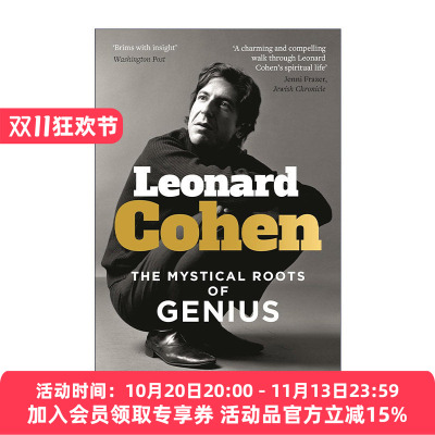 英文原版 Leonard Cohen 莱昂纳德·科恩传记 天才音乐人的神秘根源 英文版 进口英语原版书籍