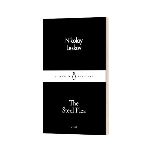 钢跳蚤 英文原版 The Steel Flea 尼古拉·列斯科夫 小黑书 英文版 进口英语原版书籍