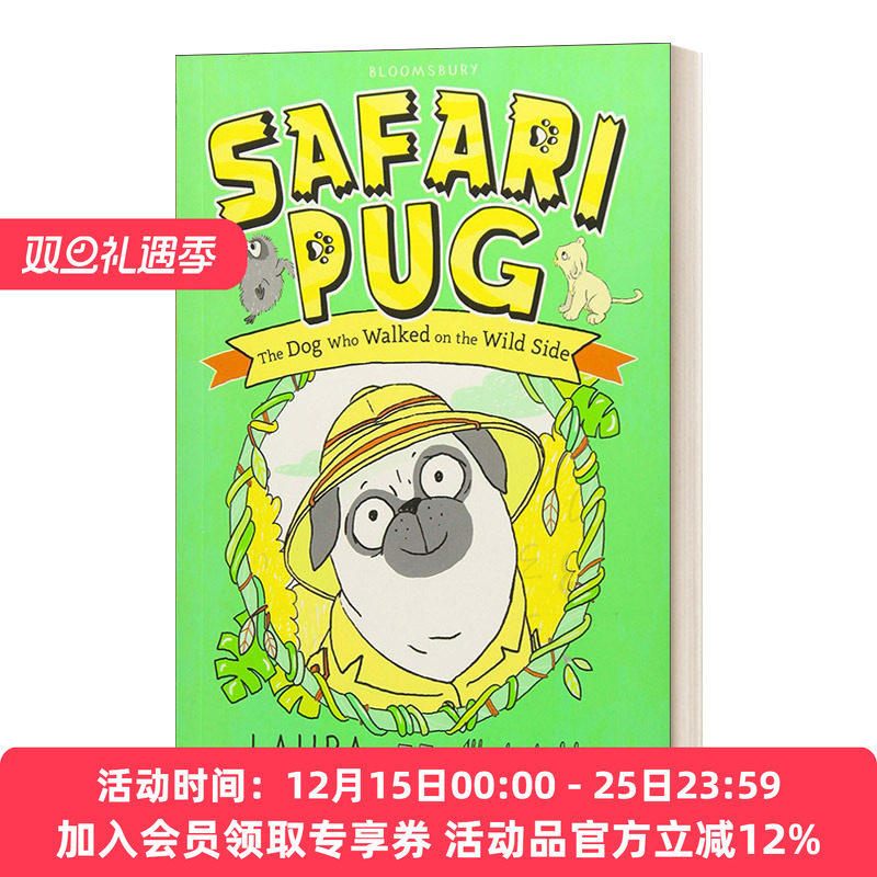 游猎的哈巴狗 英文原版 Safari Pug 英文版 进口英语原版书籍