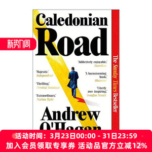 英文原版 Caledonian Road 卡利多尼亚路 安德鲁?奥哈根Andrew O'Hagan新作 命运交织的人生长卷 英文版 进口英语原版书籍
