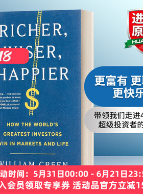 英文原版 Richer Wiser Happier 更富有 更聪明 更快乐 英文版 进口英语原版书籍