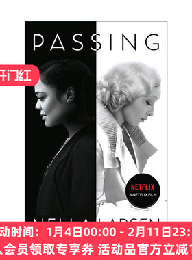 英文原版 Passing 冒名之肤 电影封面版 内拉·拉尔森原著 英文版 进口英语原版书籍