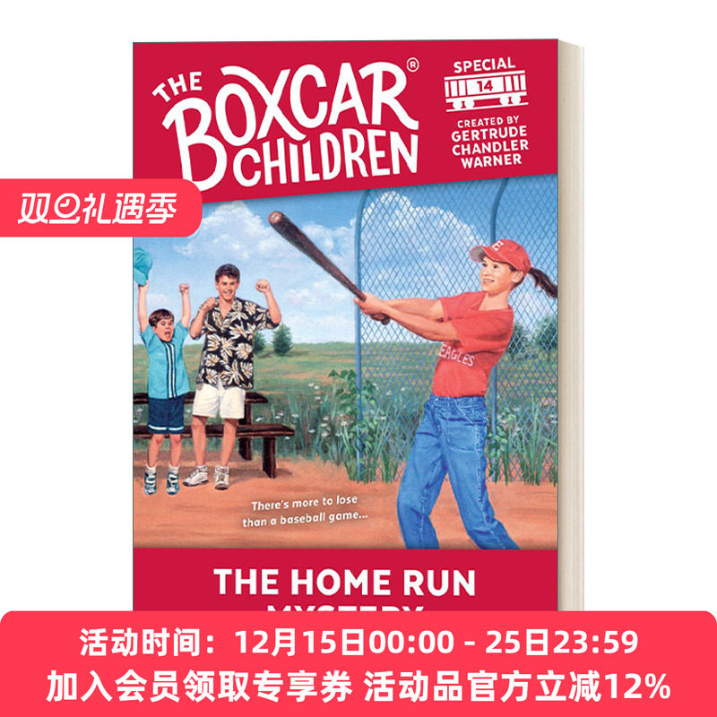 英文原版 The Boxcar Children Specials#14 The Home Run Mystery 棚车少年特辑#14本垒打之谜 英文版 进口英语原版书籍
