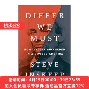 英文原版 Differ We Must 我们须有所不同 林肯传记 美国历史 精装 Steve Inskeep 英文版 进口英语原版书籍