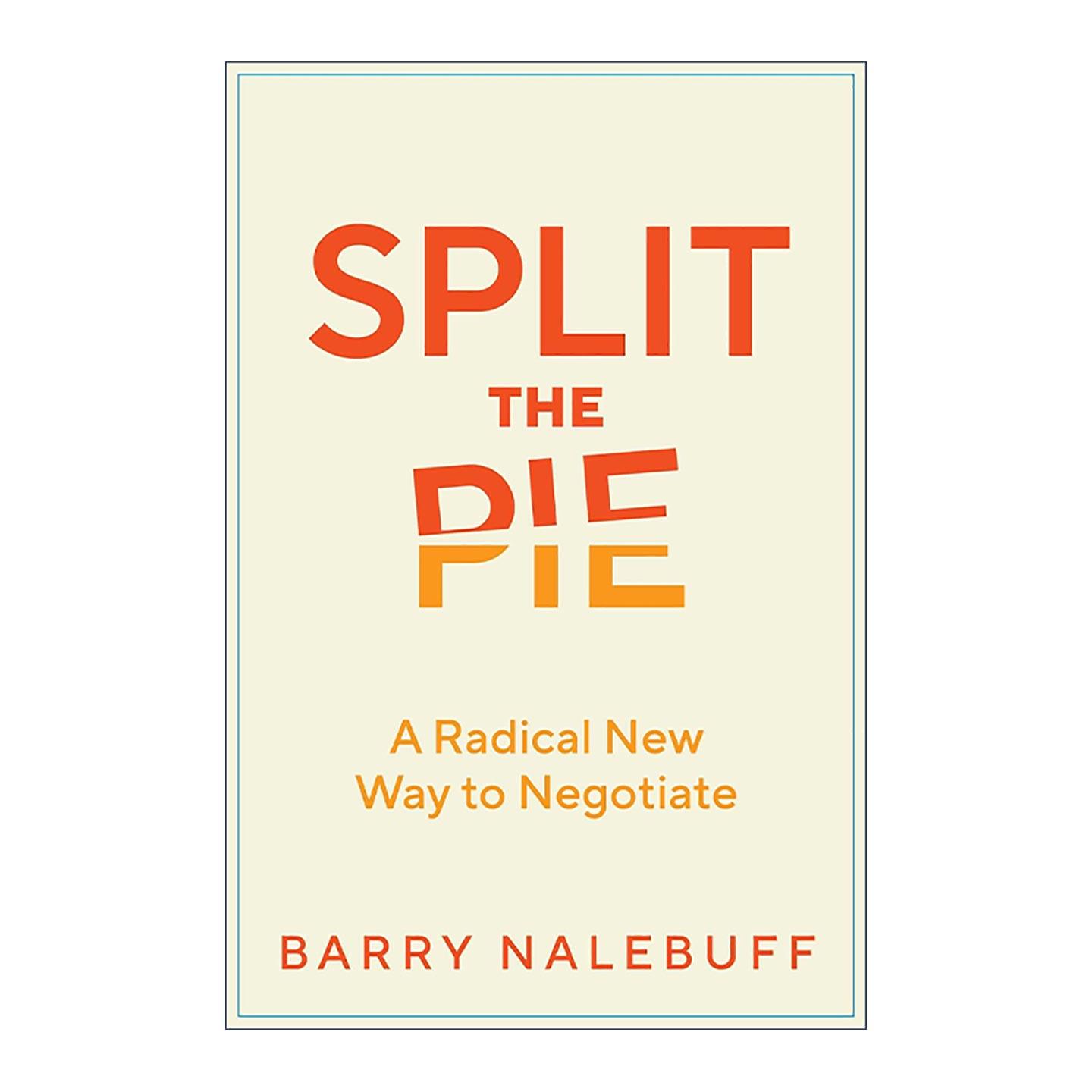 英文原版 Split the Pie 分饼 博弈论谈判学 精装 耶鲁商学院教授Barry Nalebuff 英文版 进口英语原版书籍