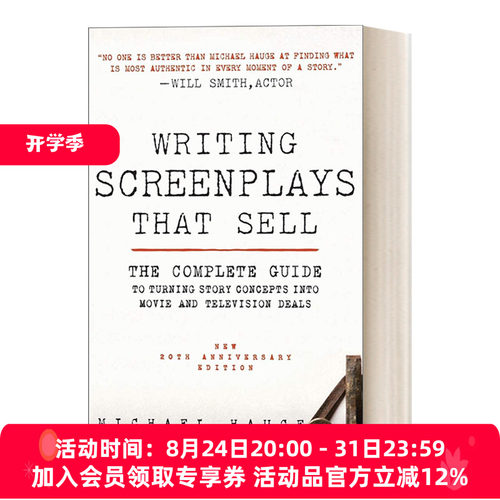 英文原版 编剧有章法 俘获观众与打动买家 Writing Screenplays That Sell  New Twentieth Anniversary Edition 20周年纪念版