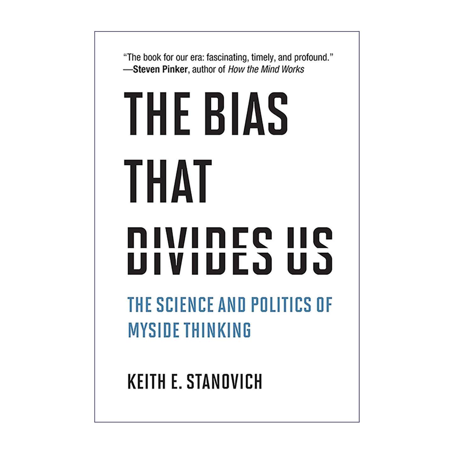 英文原版 The Bias That Divides Us The MIT Press 我侧思维 认知偏差如何撕裂社会 对伪心理学说不