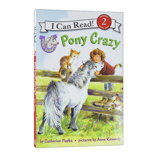 疯狂的小马 英文原版 Pony Scouts: Crazy 小马童子军分级阅读 I Can Read 2 英文版 进口英语原版书籍