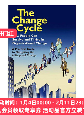 英文原版 The Change Cycle 变革周期 如何在组织变革中生存与发展 Ann Salerno 英文版 进口英语原版书籍