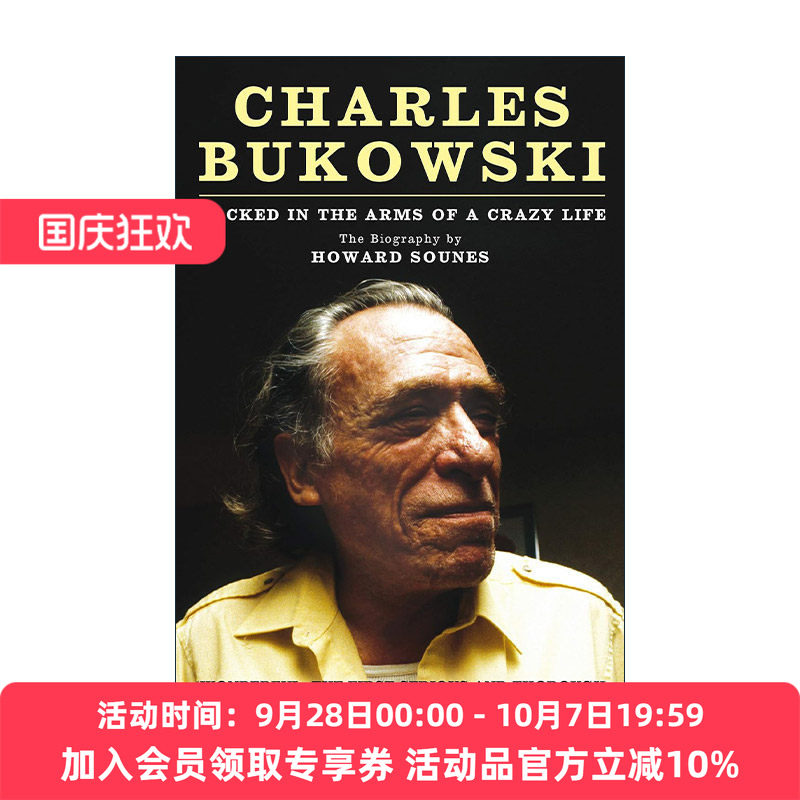 英文原版 Charles Bukowski 查尔斯·布可夫斯基传 困于疯狂人生 英文版 进口英语原版书籍