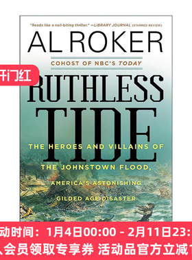 英文原版 Ruthless Tide 无情洪流 约翰斯敦洪灾中的英雄与恶人 美国镀金时代惊人的灾难 英文版 进口英语原版书籍