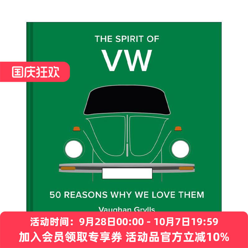 英文原版 The Spirit of VW 50 Reasons Why We Love Them 钟情汽车 喜欢大众的50个理由 工业产品设计画册精装 进口英语原版书籍