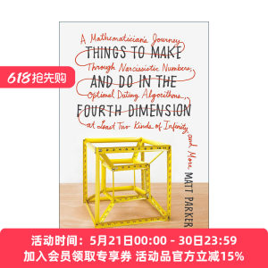 英文原版 Things to Make and Do in the Fourth Dimension 我们在四维空间可以做什么 不用计算的18堂数学课 进口英语原版书籍