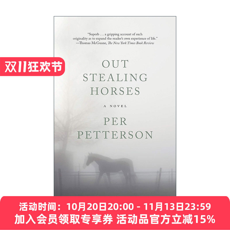 英文原版 Out Stealing Horses 外出偷马 IMPAC都柏林文学奖 佩尔·帕特森 英文版 进口英语原版书籍