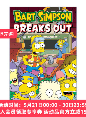 英文原版 Bart Simpson Breaks Out 辛普森一家漫画 英文版 进口英语原版书籍