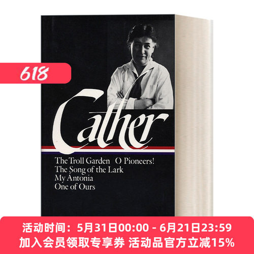 英文原版 Willa Cather Early Novels & Stories LOA #35 威拉·凯瑟:早期小说和故事 精装美国文库 英文版 进口英语原版书籍