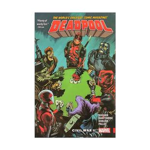 War 进口英语原版 Deadpool 书籍 英文版 Civil 内战2 英文原版 漫威死侍漫画