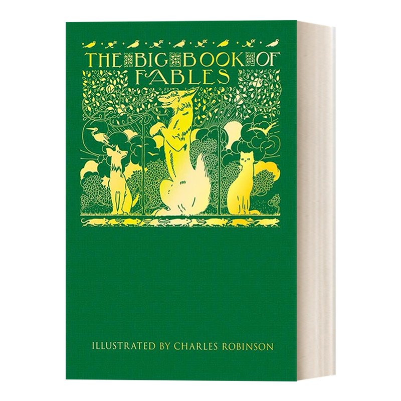寓言大全 英文原版 The Big Book of Fables 精装插图版 Calla Editions 英文版 进口英语原版书籍