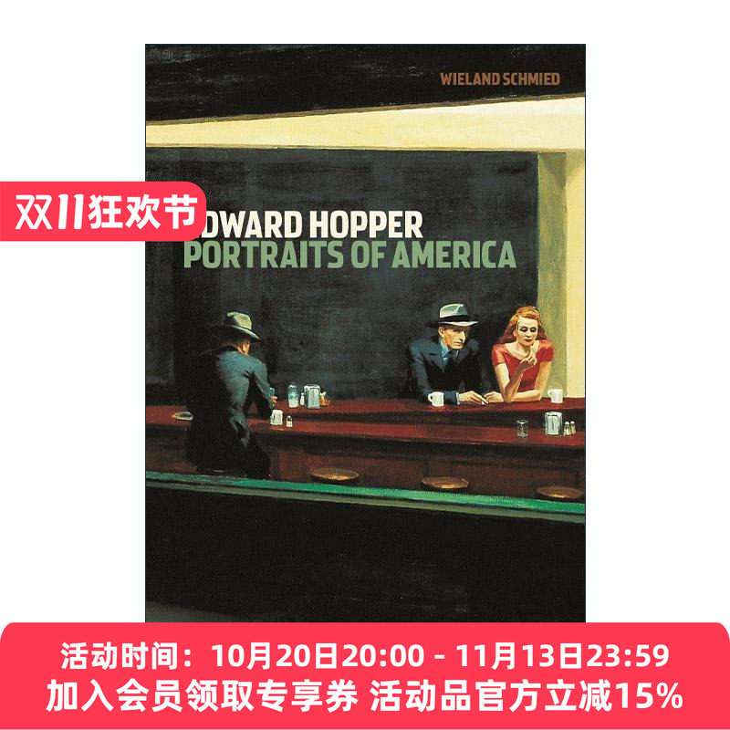 英文原版 Edward Hopper Portraits of America 爱德华·霍普 美国肖像 英文版 进口英语原版书籍