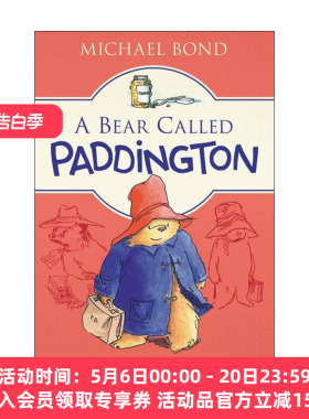 英文原版 A Bear Called Paddington 一只叫帕丁顿的熊 章节书 英文版 进口英语原版书籍