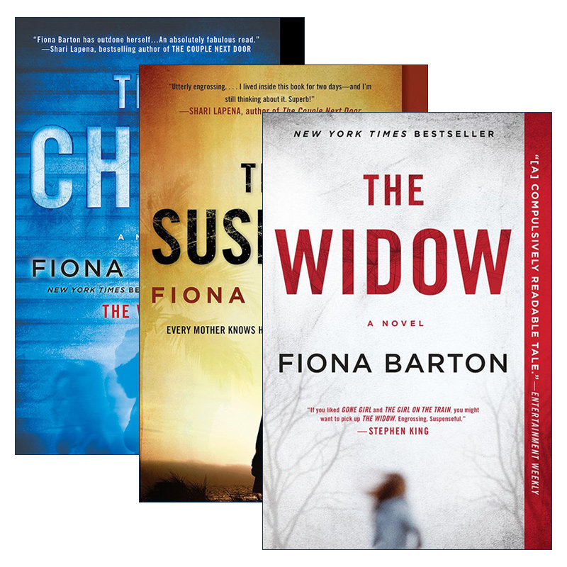 英文原版小说 Kate Waters系列 套装3册 只有她知道作者Fiona Barton菲欧娜·巴顿 英文版 进口英语原版书籍