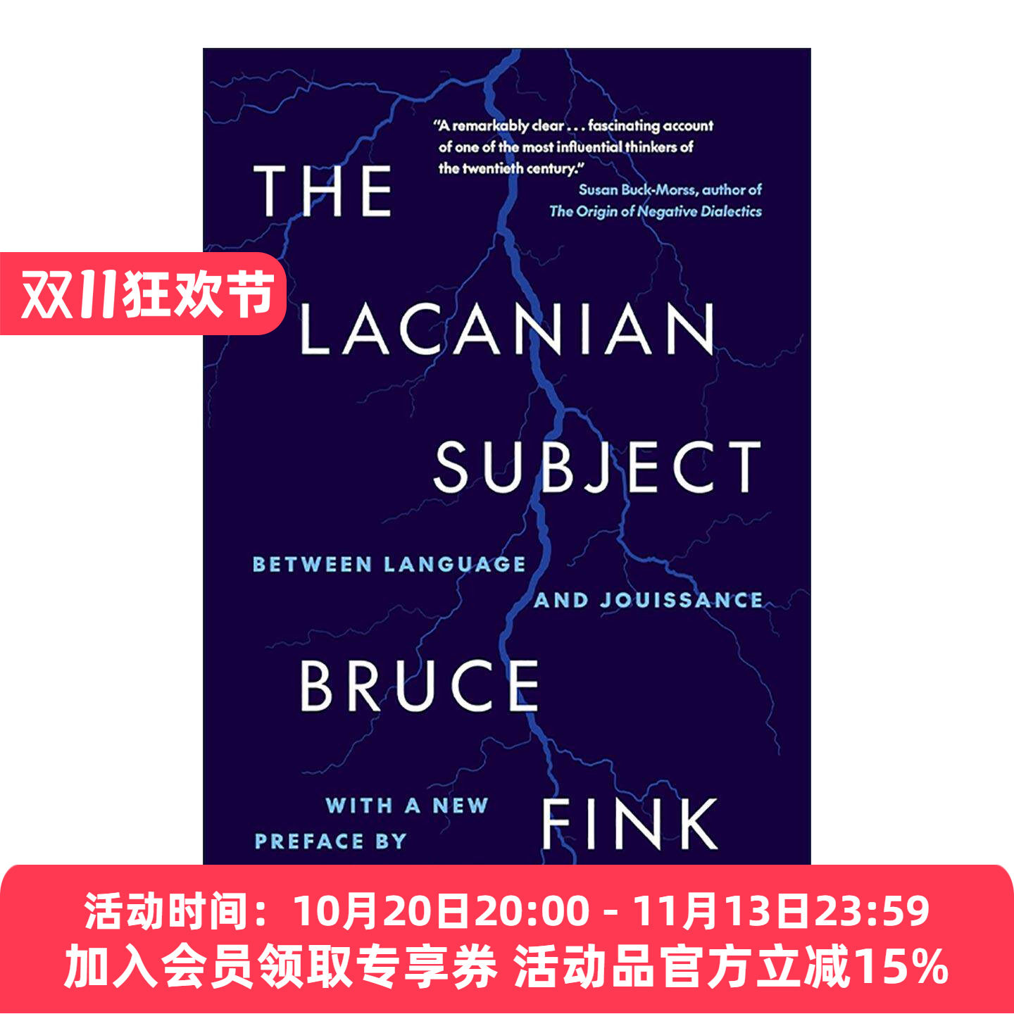 英文原版 The Lacanian Subject 拉康式主体 在语言与享乐之间 布鲁斯&middot;芬克 英文版 进口英语原版书籍