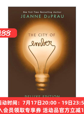 英文原版 The City of Ember 微光城市 豪华版 Jeanne DuPrau 英文版 进口英语原版书籍