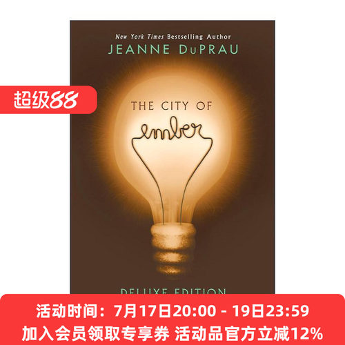 英文原版 The City of Ember 微光城市 豪华版 Jeanne DuPrau 英文版 进口英语原版书籍