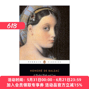 英文原版 A Harlot High and Low (Penguin Classics) 交际花盛衰记 Honore de Balzac巴尔扎克 企鹅经典 英文版 进口英语原版书籍