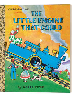 华研原版 英文原版 The Little Engine That Could 小火车头 兰登书屋精装小金书 Little Golden Book 英文版 进口英语原版书籍