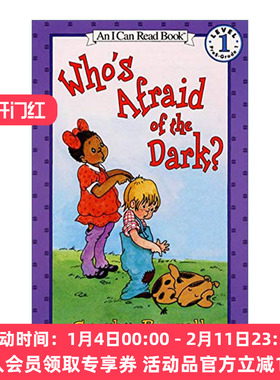 英文原版 Who's Afraid of the Dark 谁害怕黑夜? I Can Read level 1分级阅读 英文版 进口英语原版书籍