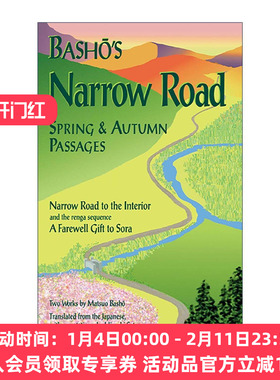 英文原版 Basho's Narrow Road 奥州小路 奥州小道 日本诗歌 松尾芭蕉 英文版 进口英语原版书籍