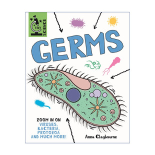 Germs 微小科学系列 细菌 英文原版 进口英语原版 Science 英文版 书籍 Tiny