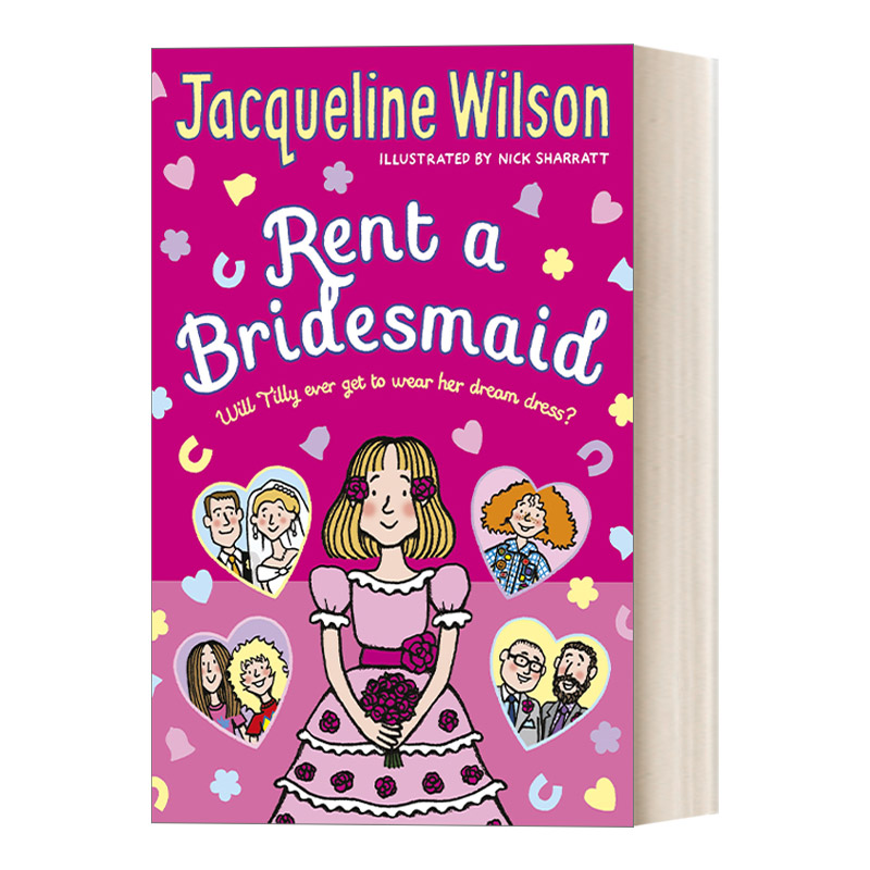 英文原版 Rent a Bridesmaid 租一个伴娘 杰奎琳·威尔逊儿童故事书 英文版 进口英语原版书籍