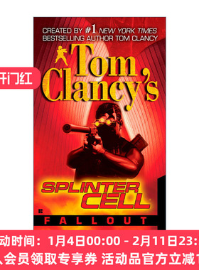 英文原版 Tom Clancy's Splinter Cell 04 Fallout 汤姆克兰西细胞分裂4：余波 惊悚悬疑军事小说 David Michaels进口英语原版书籍