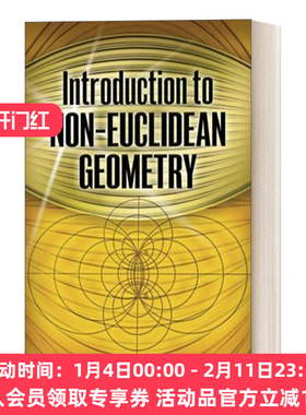 非欧几里得几何导论 英文原版 Introduction to Non-Euclidean Geometry 英文版 进口英语原版书籍