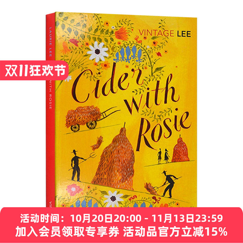 萝西与苹果酒 英文原版 Cider With Rosie 洛瑞李 经典读物 英文版 进口英语原版书籍