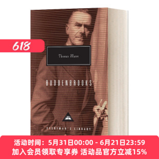 英文原版小说 Buddenbrooks 布登勃洛克一家 Thomas Mann托马斯 曼 人人图书馆当代经典系列 精装 英文版 进口英语原版书籍