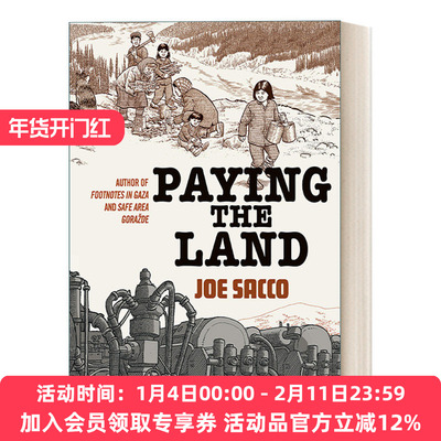 土地的代价 英文原版 Paying the Land Joe Sacco战争纪实漫画 卫报年度图书 精装 英文版 进口英语原版书籍