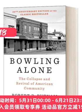 英文原版 Bowling Alone Revised and Updated 独自保龄球 修订和更新 英文版 进口英语原版书籍