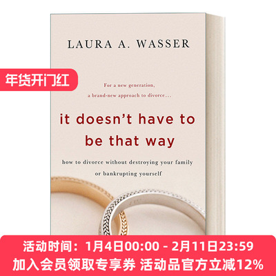 英文原版 It Doesn't Have to Be That Way  不必如此  如何在不破坏家庭的情况下离婚 英文版 进口英语原版书籍