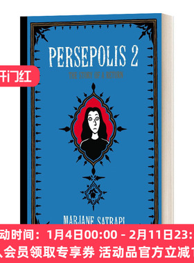 英文原版 Persepolis 2 The Story of a Return 波斯波利斯2 归来的故事 英文版 进口英语原版书籍