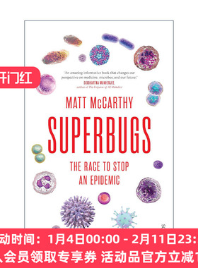 英文原版 Superbugs 超级细菌 一场阻止流行病的竞赛 Matt McCarthy 英文版 进口英语原版书籍