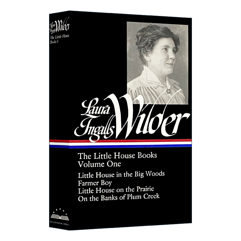 英文原版小说 Laura Ingalls Wilder 劳拉·英格尔斯·怀德 小屋系列书卷一 美国图书馆 精装 英文版 进口英语原版书籍